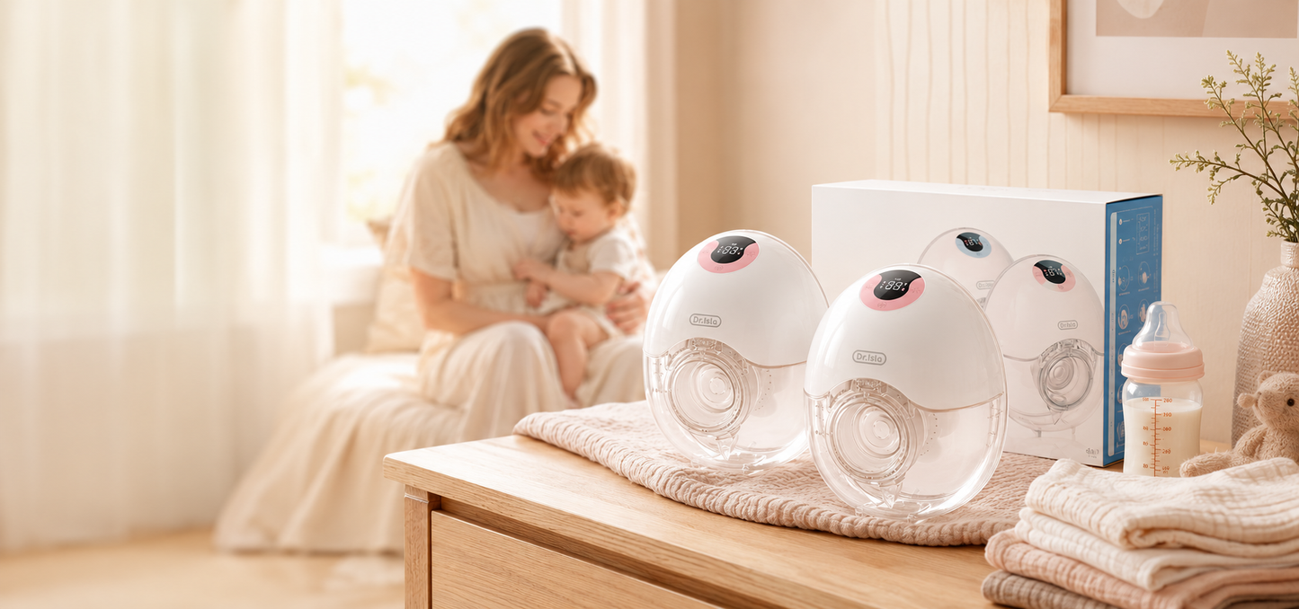 Wearable Rechargeable Breast Pump